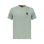 Napapijri Green Cotton Men T-Shirt NA-35911-S