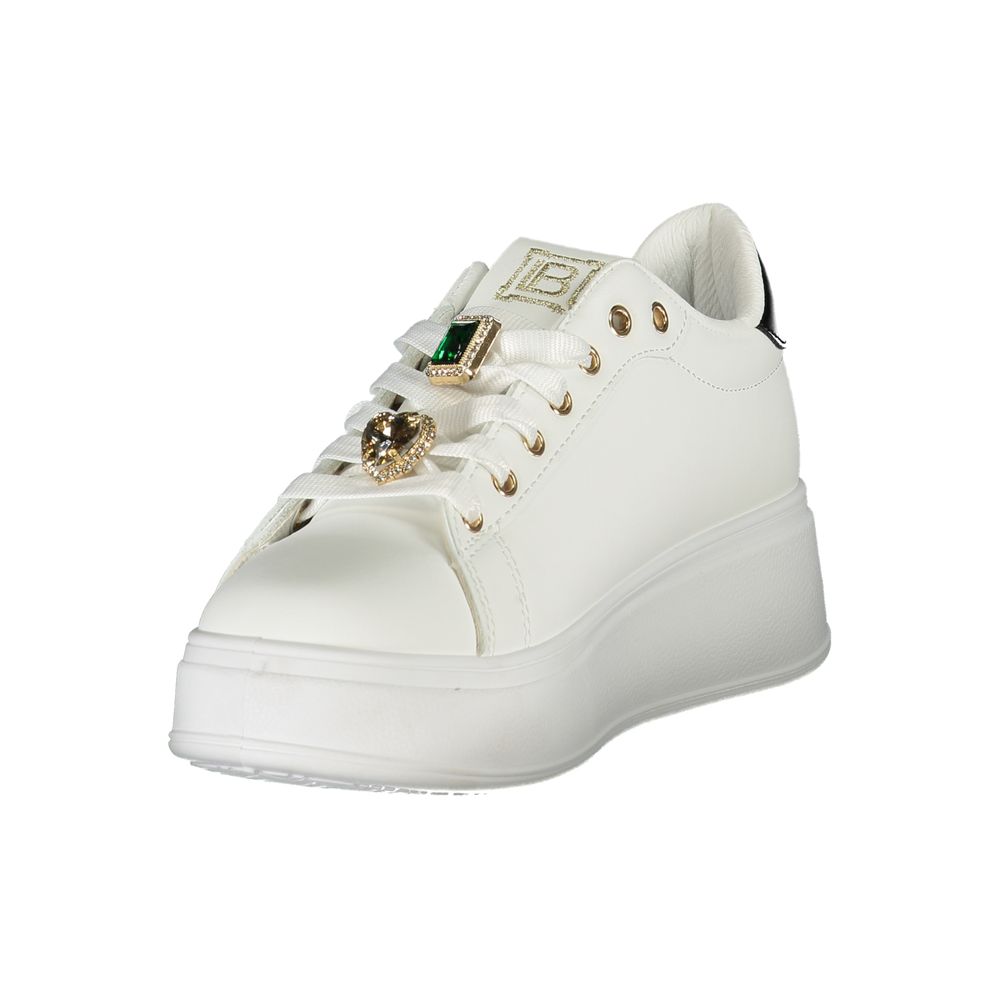 Laura Biagiotti White Synthetic Women Sneaker