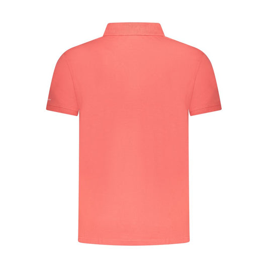 Trussardi Pink Cotton Men Polo Shirt TR-36620-S