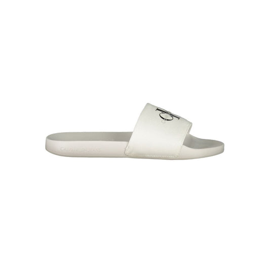 Calvin Klein White Polyester Men Sandal CA-36783-EU42/US9