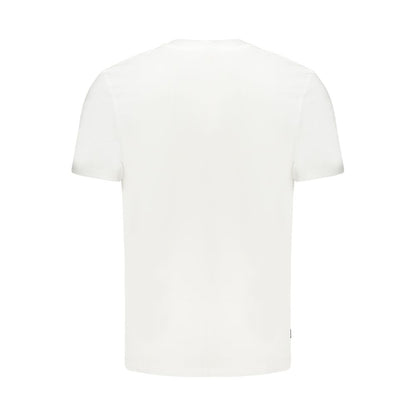 Timberland White Cotton Men T-Shirt