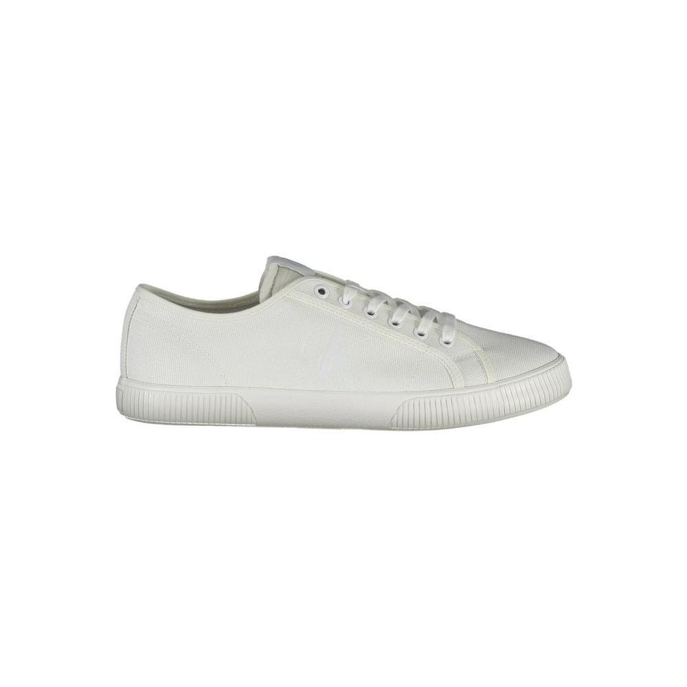 Calvin Klein White Polyester Men Sneaker CA-36940-EU45/US12