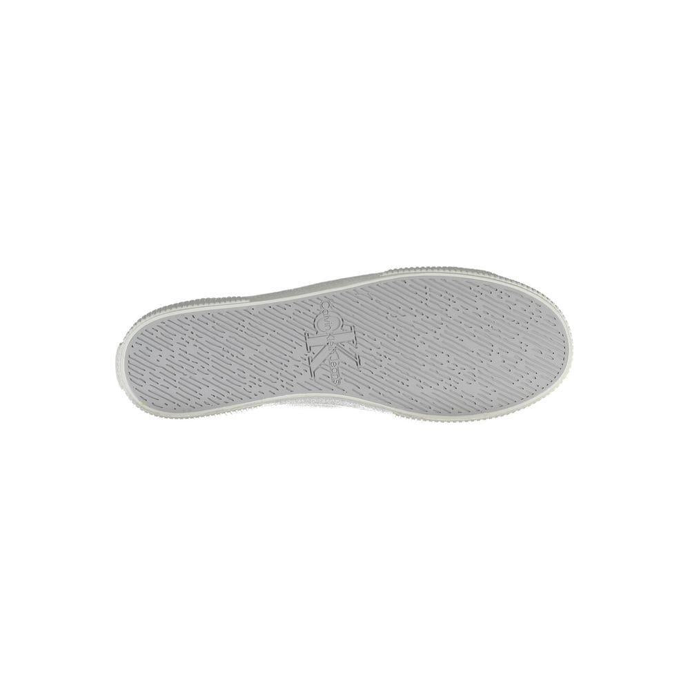 Calvin Klein White Polyester Men Sneaker CA-36940-EU45/US12