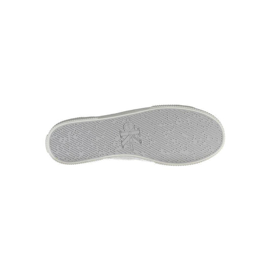Calvin Klein White Polyester Men Sneaker CA-36940-EU45/US12