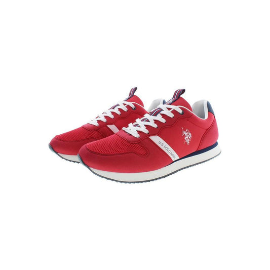 U.S. POLO ASSN. Red Polyester Men Sneaker US-37257-EU44/US11