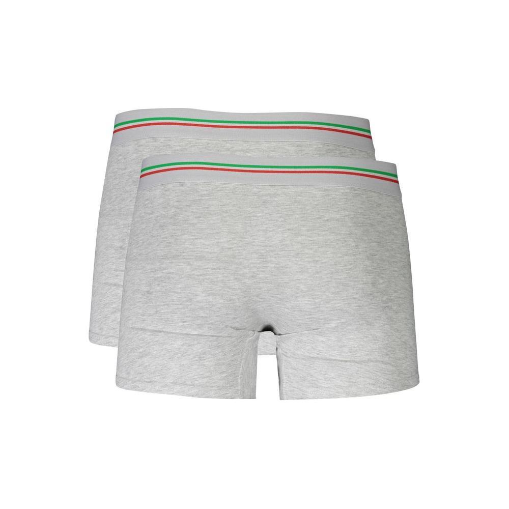 Aeronautica Militare Brown Cotton Men Boxer AE-37909-XXL