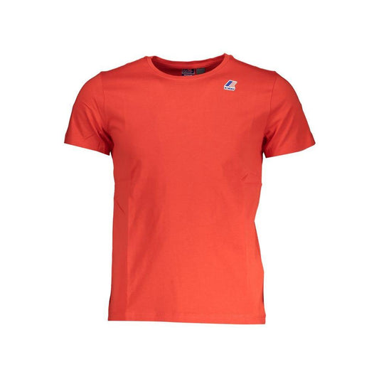 K-WAY Pink Cotton Men T-Shirt