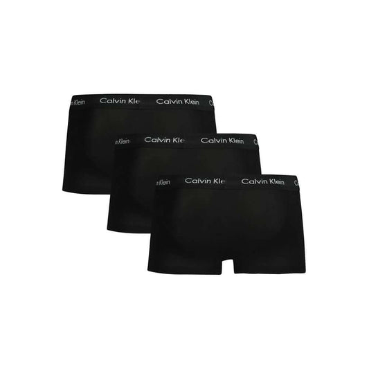 Calvin Klein Black Cotton Men Boxer