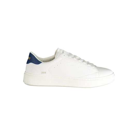 Gas White Polyester Men Sneaker GA-38595-EU43/US10