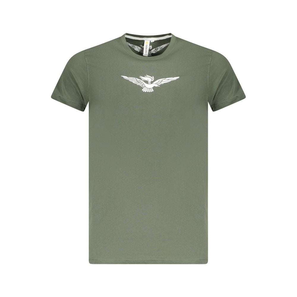 Accademia Militare Green Cotton T-Shirt AC-36575-S