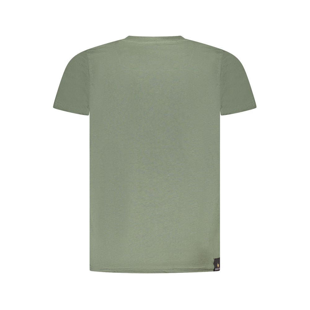 Accademia Militare Green Cotton T-Shirt AC-36574-S