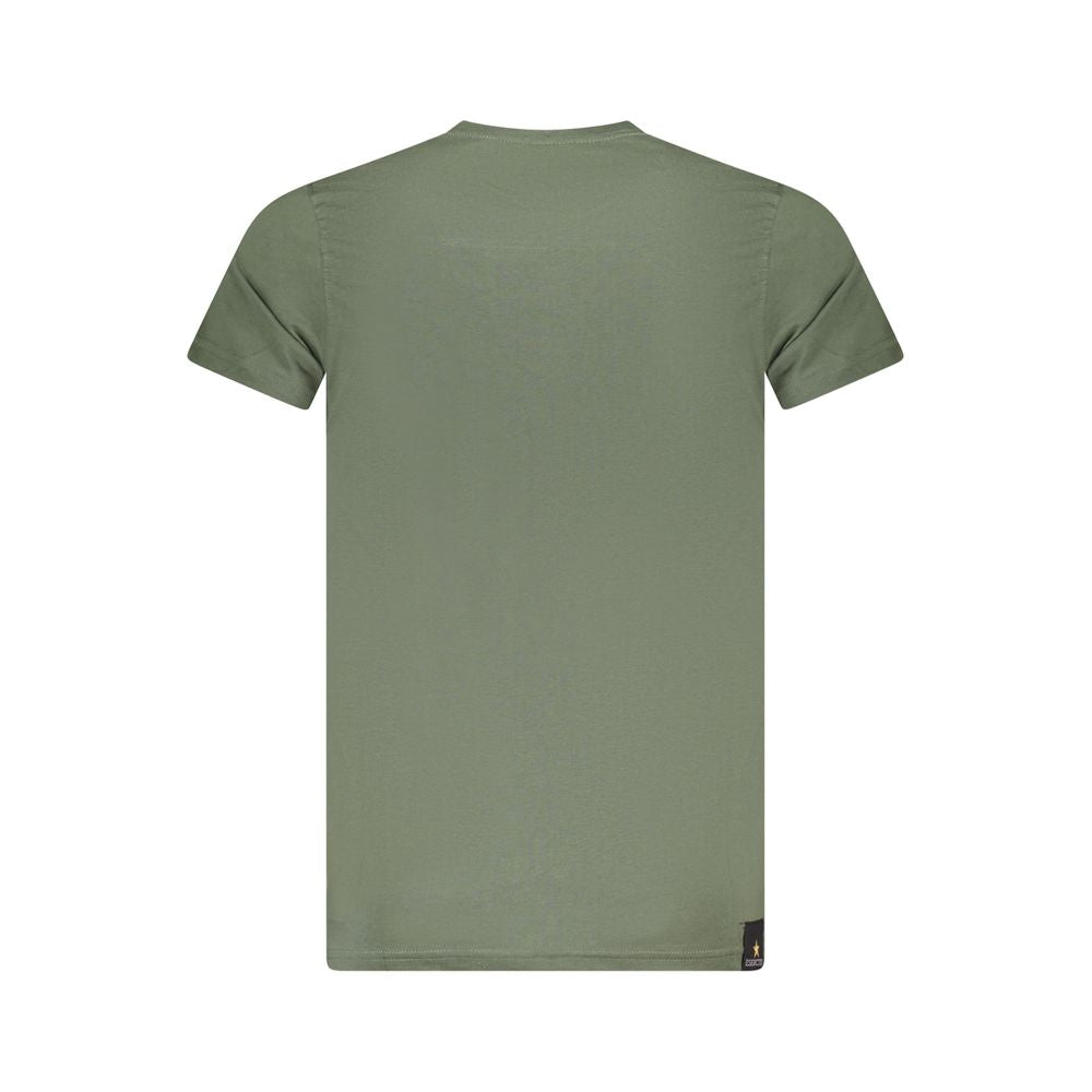 Accademia Militare Green Cotton T-Shirt AC-36575-S