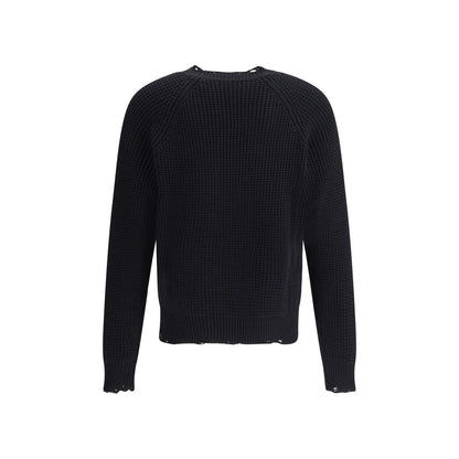 Dsquared² Black Wool Sweatshirt