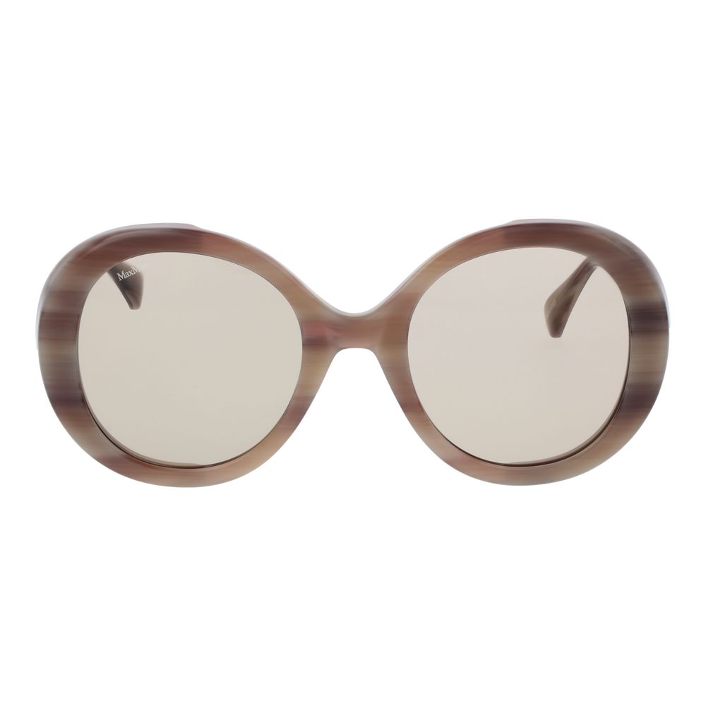 Max Mara Cream Women Sunglass