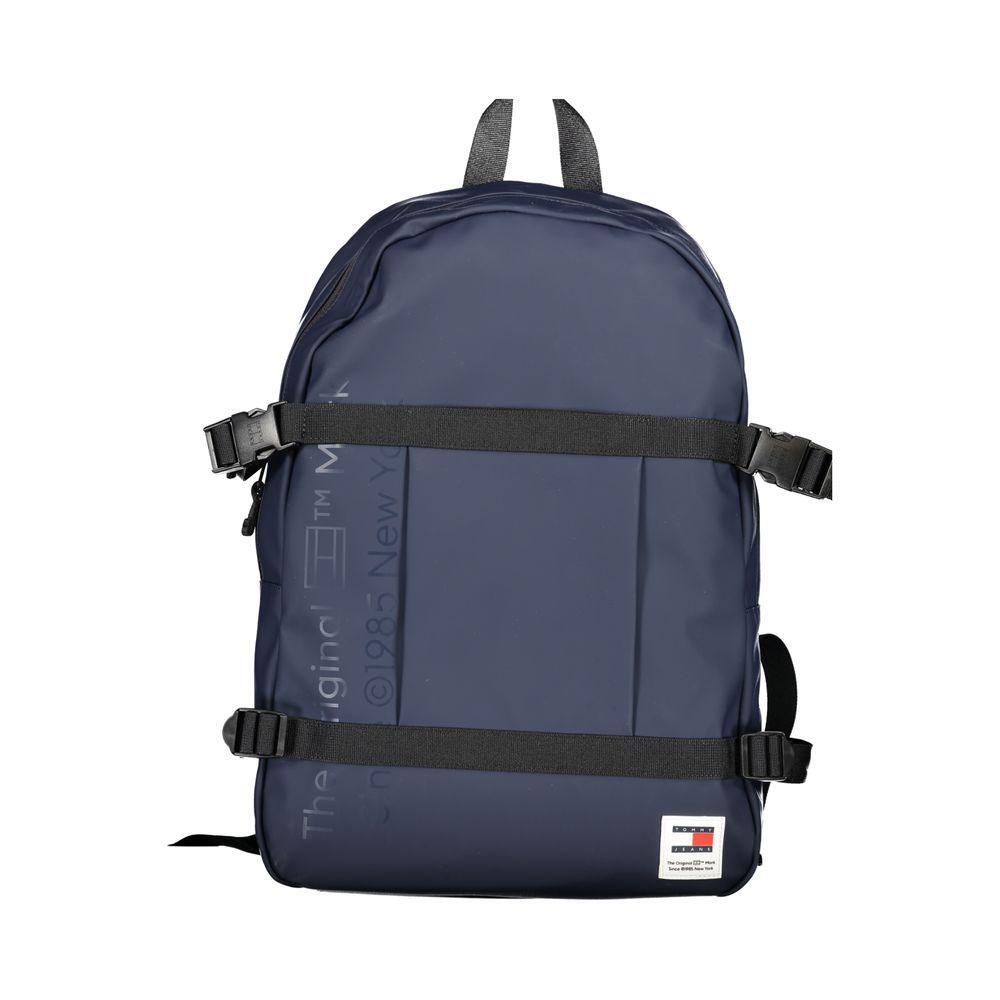 Tommy Hilfiger Blue Polyethylene Backpack TO-30694