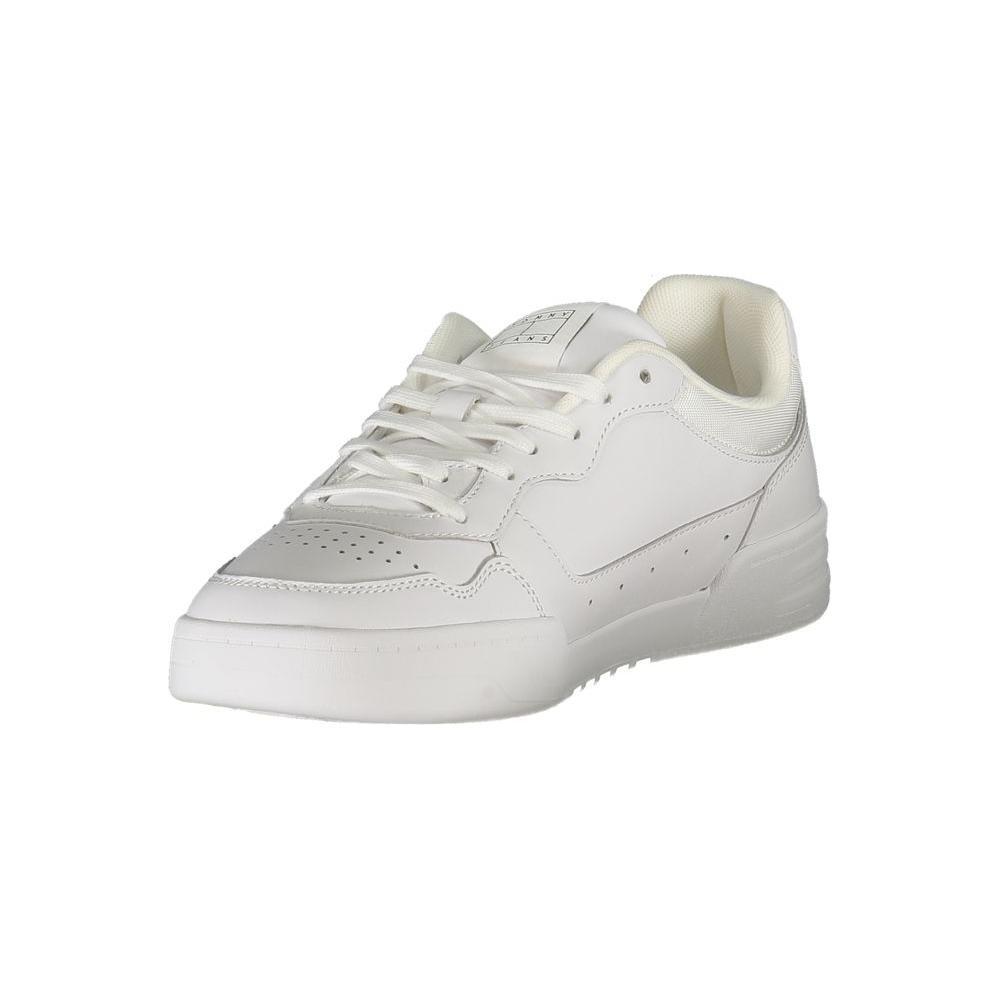 Tommy Hilfiger White Leather Mens Sneaker TO-36759-EU40/US7