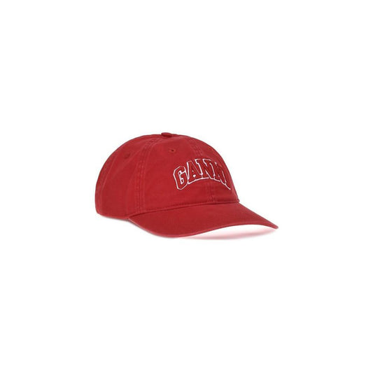 Ganni Logo Baseball Cap