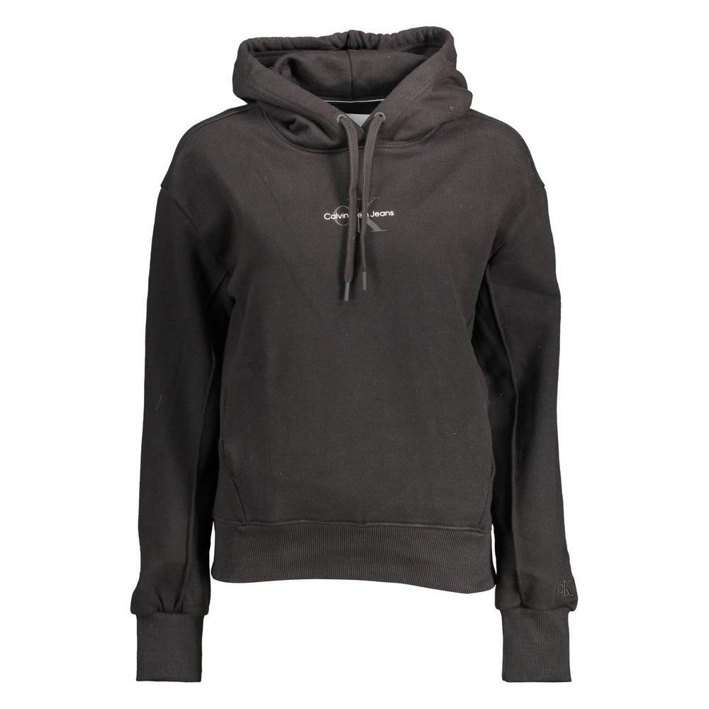 Calvin Klein Black Cotton Sweatshirt