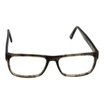 Andy Wolf Brown Unisex Glasses Frame in full-rim acetate, rectangle shape, 53-15-145 size with demo lenses.