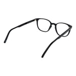 Andy Wolf Black Unisex Glasses Frame in acetate material with full-rim round design, featuring demo lenses and branded case.
