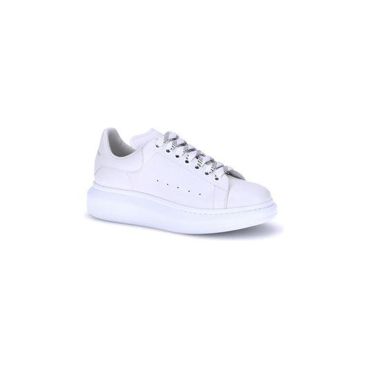 Alexander McQueen Leather Sneakers AL-553680WIAIG9007-EU42/US9