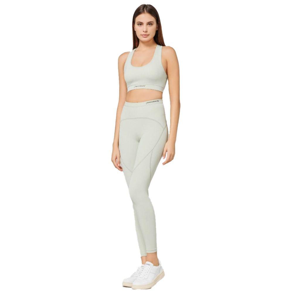 Hinnominate Green Polyamide Jeans & Pant HI-15624-S