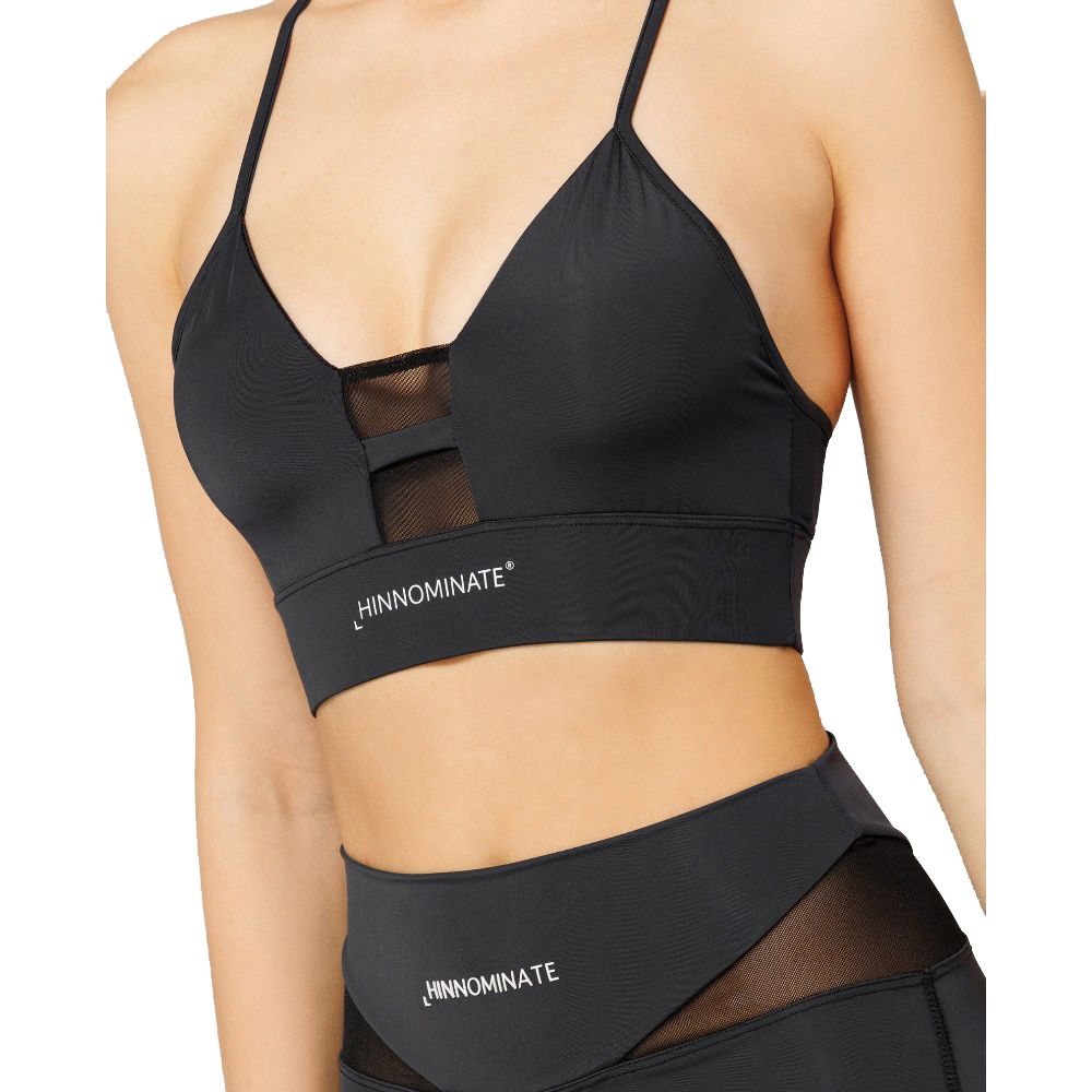 Hinnominate Black Nylon Women Top