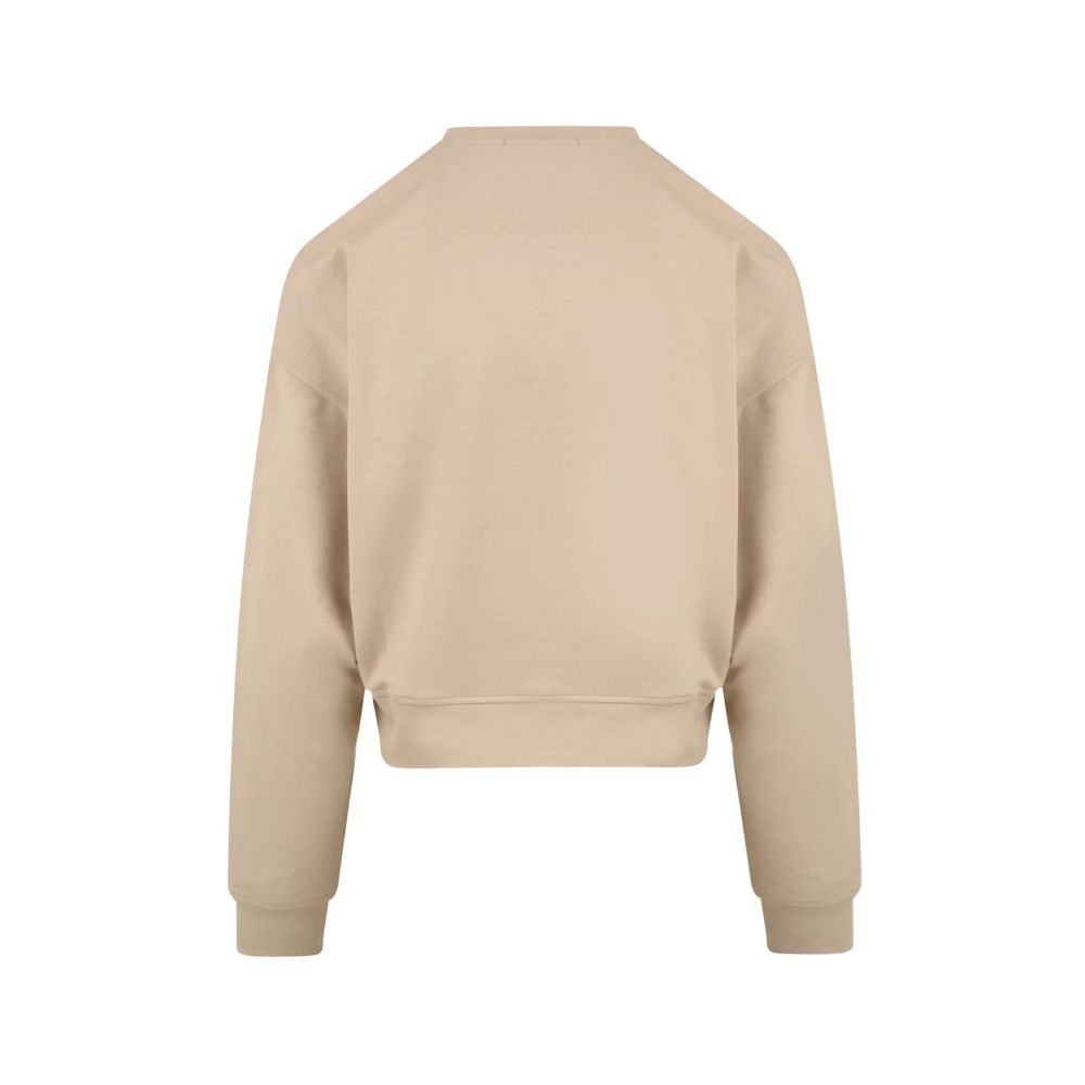 Hinnominate Beige Polyester Hoody