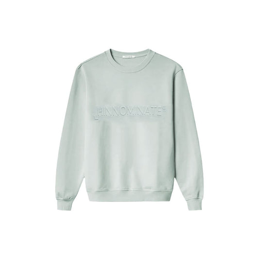 Hinnominate Gray Cotton Sweater HI-15592-S