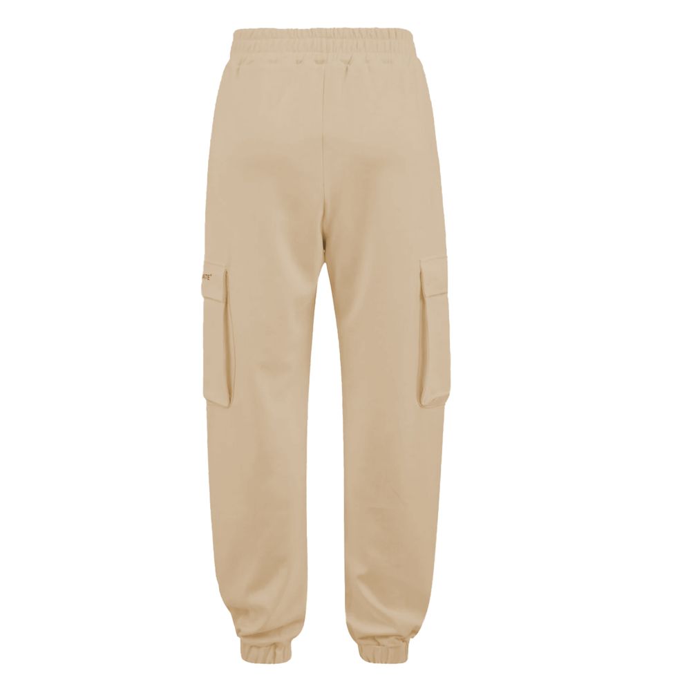 Hinnominate Beige Polyester Pant
