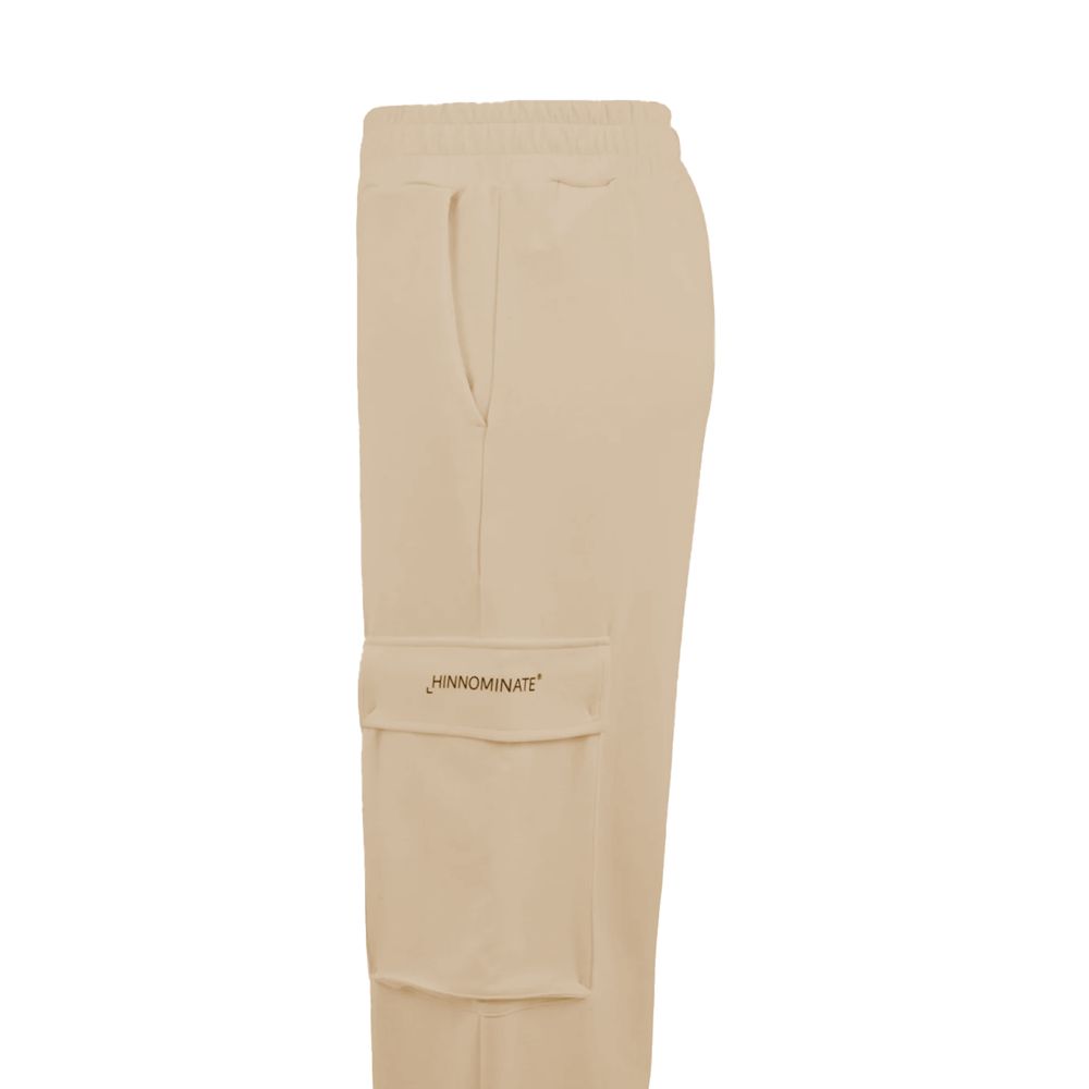 Hinnominate Beige Polyester Pant