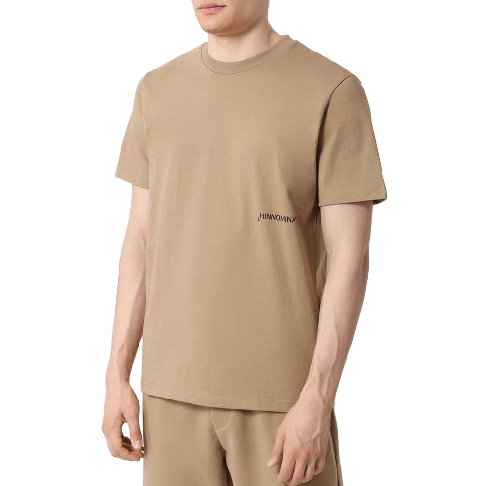 Hinnominate Brown Cotton T-Shirt