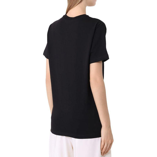 Hinnominate Black Cotton Tops & T-Shirt HI-15560-XS