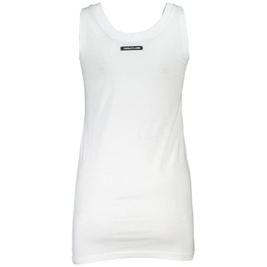 Cavalli Class White Cotton Tops & T-Shirt