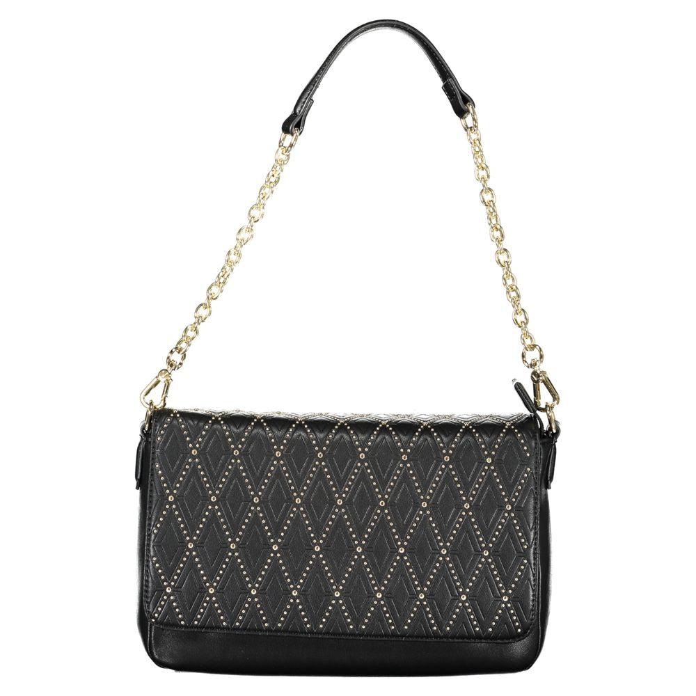 Mario Valentino Black Polyethylene Handbag VA-24252