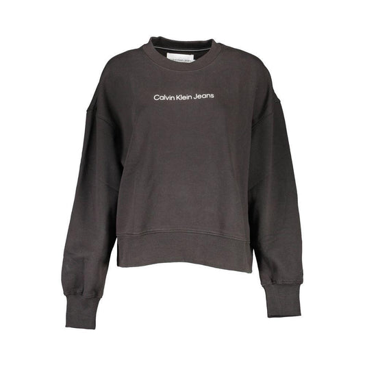 Calvin Klein Black Cotton Women Sweater