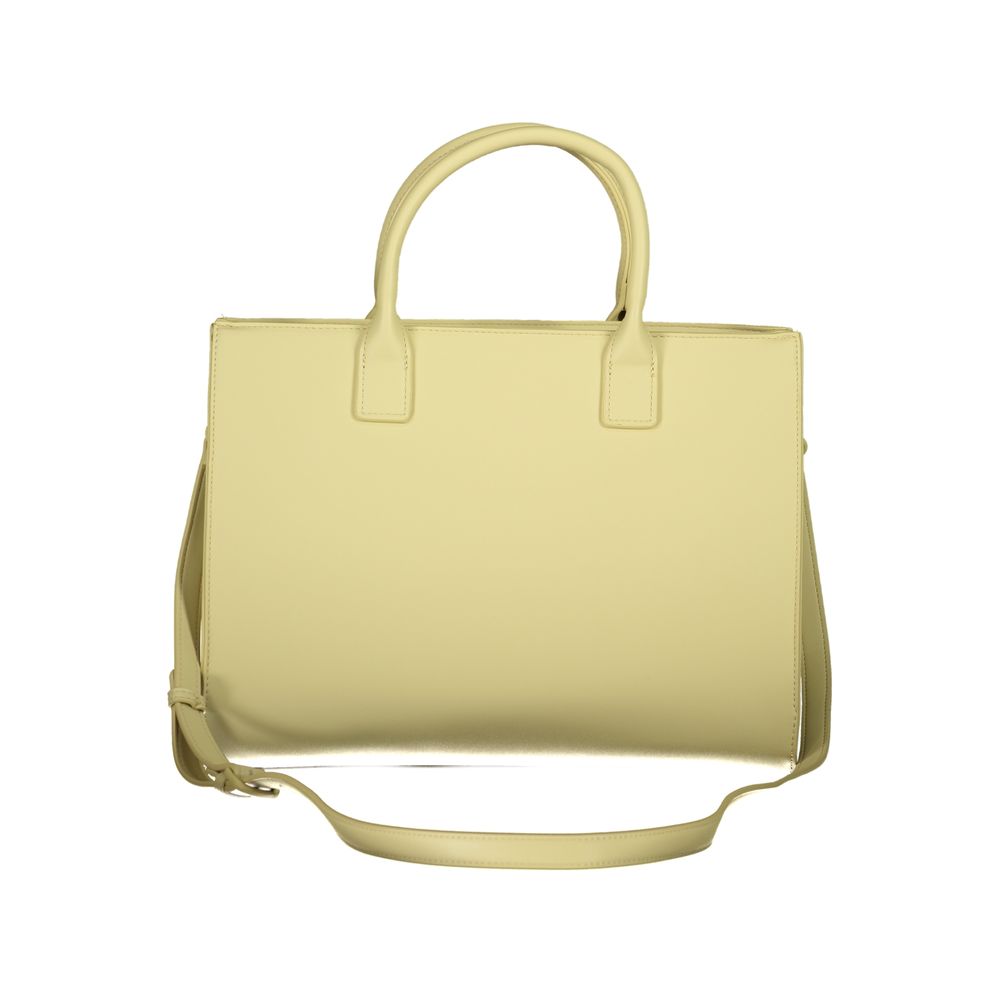 Mario Valentino Green Polyethylene Handbag with adjustable strap, external and internal pockets, zip and automatic closure.