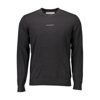 Calvin Klein Black Cotton Sweater