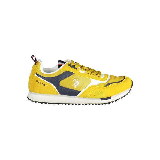 U.S. POLO ASSN. Yellow Polyester Sneaker