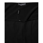 Dolce & Gabbana Black Viscose Long Sleeve Pullover Blouse Top TSH90661-42