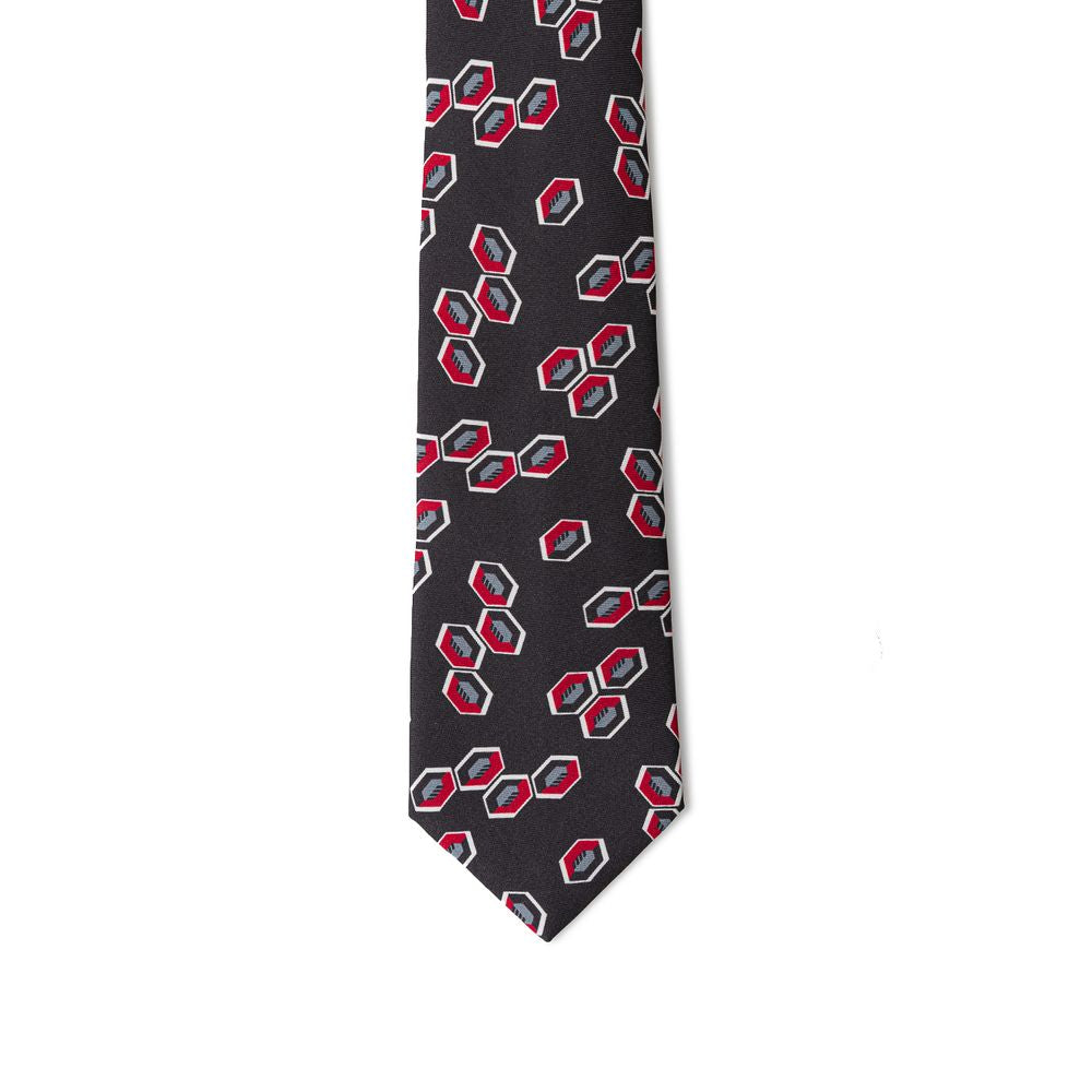 Giorgio Armani Gray Silk Tie