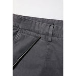 Dolce & Gabbana Dark Gray Cotton Stretch Denim Bermuda Shorts PAN75273-46