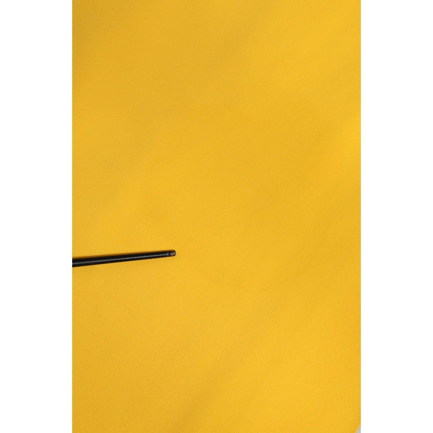 Dolce & Gabbana Yellow One Shoulder Slit Sheath Midi Dress DR81754-40