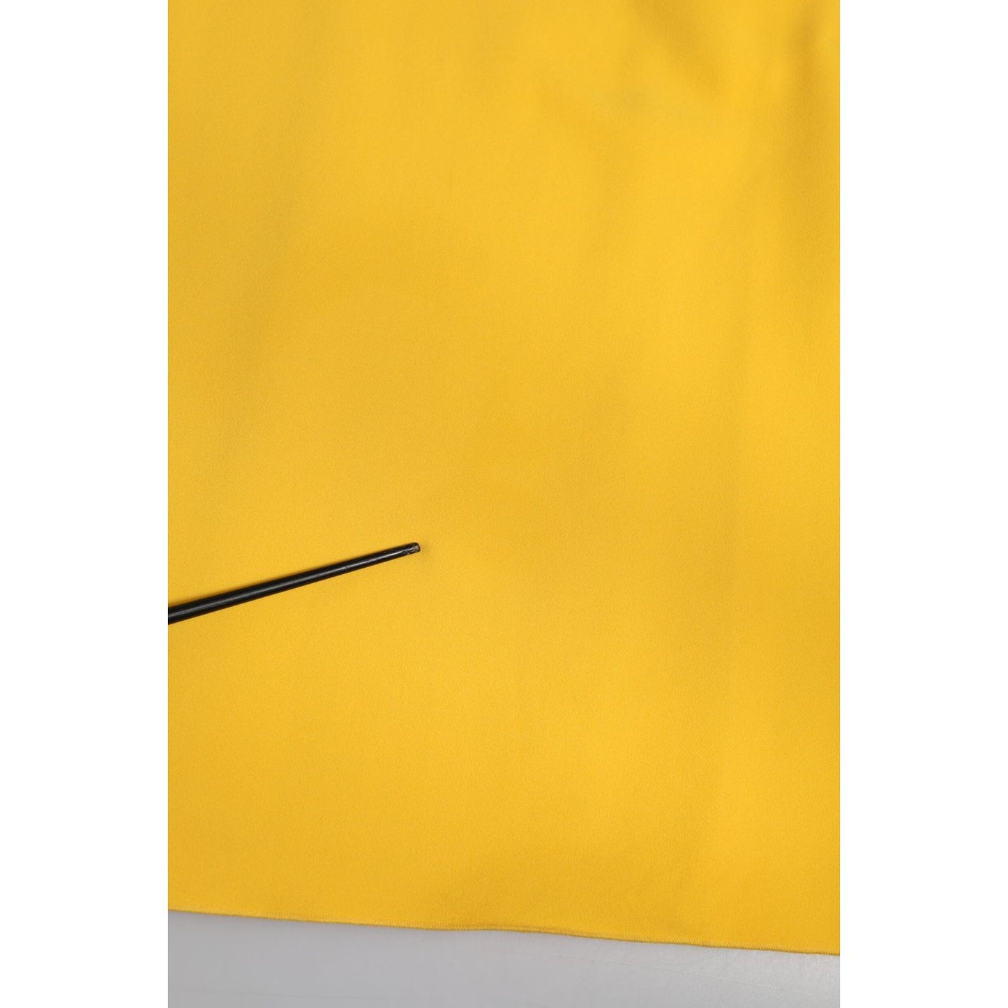 Dolce & Gabbana Yellow One Shoulder Side Slit Sheath Dress DR81755-38