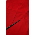 Dolce & Gabbana Red Wool Mid Waisted Tapered Pants PAN74767-38