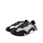 Dolce & Gabbana Black Logo Lace Up Low Top NS1 Sneakers Shoes MV7446-47