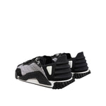 Dolce & Gabbana Black Logo Lace Up Low Top NS1 Sneakers Shoes MV7446-47