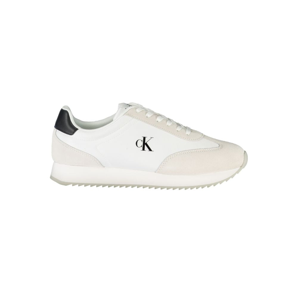 Calvin Klein White Leather Men Sneaker CA-38958-EU40/US7