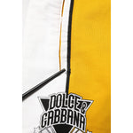 Dolce & Gabbana Yellow Cotton Logo Drawstring Jogger Sweatpants Pants PAN76388-56