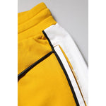 Dolce & Gabbana Yellow Cotton Logo Drawstring Jogger Sweatpants Pants PAN76388-56